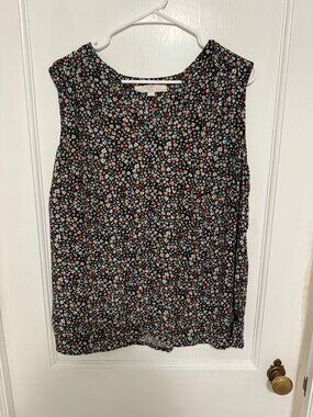 Loft Floral Sleeveless Top